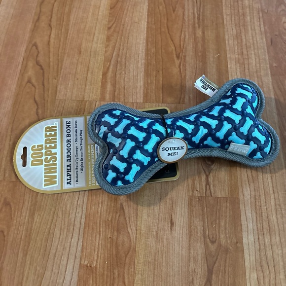 Dog Whisperer ~ Alpha Armor Bone ~ Dog Toy 9.5” - Picture 4 of 8